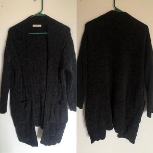 Soft black cardigan